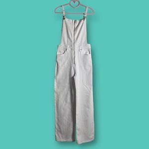 Hudson Los Angeles White Overalls